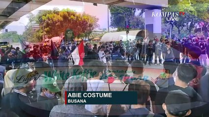 Mahasiswa Demo Tolak Omnibuslaw Tanpa Menjaga Jarak