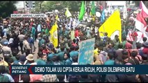 Aksi Demo Mahasiswa Tolak Omnibus Law di Berbagai Daerah di Indonesia