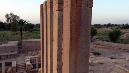 لقطات جوية لمحافظة مأرب آخر معاقل السلطة في شمال اليمن