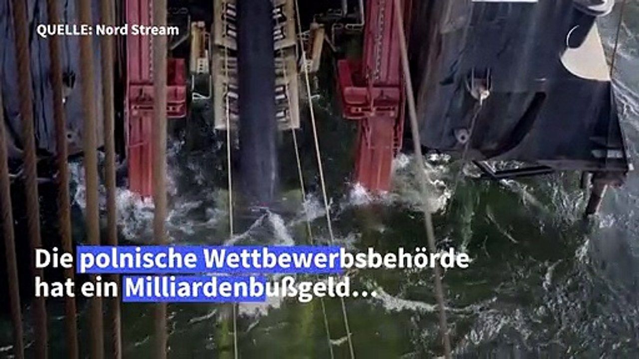 Polen verhängt Milliarden-Bußgeld wegen Nord Stream 2