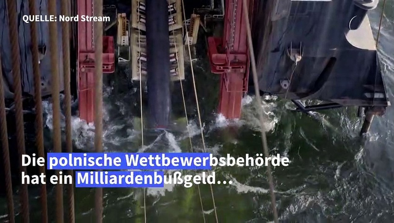 Polen verhängt Milliarden-Bußgeld wegen Nord Stream 2
