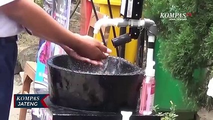 Siswa SMP Ciptakan Keran Air Tanpa Sentuh