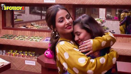 Bigg Boss 14- Hina Khan Takes A Stand For Rashami After Jasmin Says Wo Sabko Poke Bahot Karti Hai