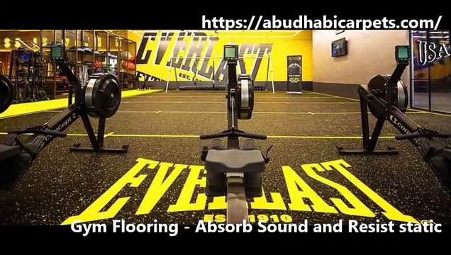 Gym Flooring in Abu Dhabi, Dubai and Across UAE Supply and Installation Call 0566009626