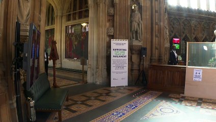 Speaker’s Procession all wear face masks on entering Commons