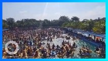 Bukan di Wuhan: Viral Pool Party di Waterpark Medan - TomoNews