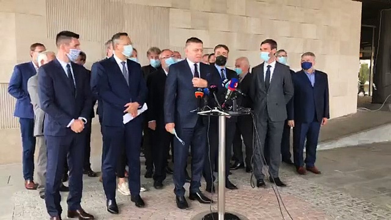 ZÁZNAM: TK strany SMER-SD