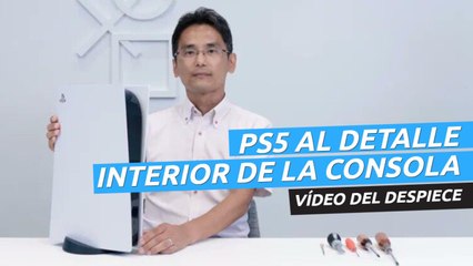 PS5 - Vídeo en detalle de la consola y su interior