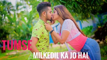 Tumse Milke Dilka Jo Haal I Main Hoon Na |Cute Romantic Love story||Misti & Sarup | Fan Creations