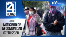 Noticias Ecuador: Noticiero 24 Horas, 07/10/2020 (De la Comunidad Primera Emisión)