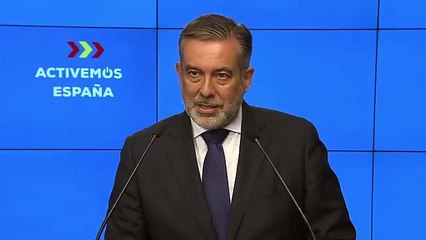 CASO  DINA / Enrique López (PP): "O el presidente del Gobierno cesa a Pablo Iglesias o él tiene que dimitir "