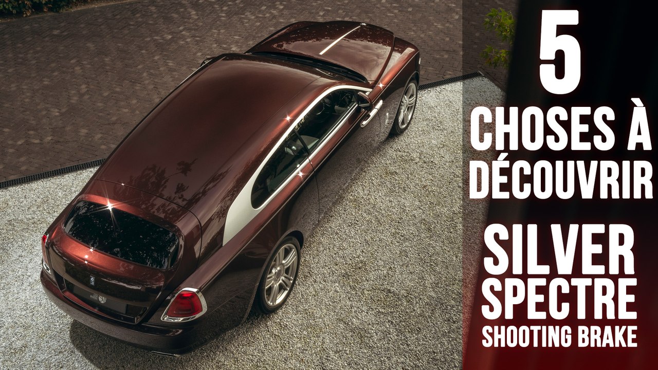 Silver Spectre, 5 choses à savoir sur le Shooting Brake ultime