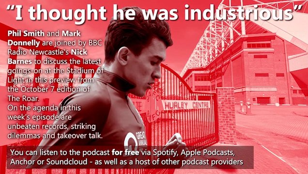 The Roar podcast on Luke O'Nien: a preview from the October 7 edition