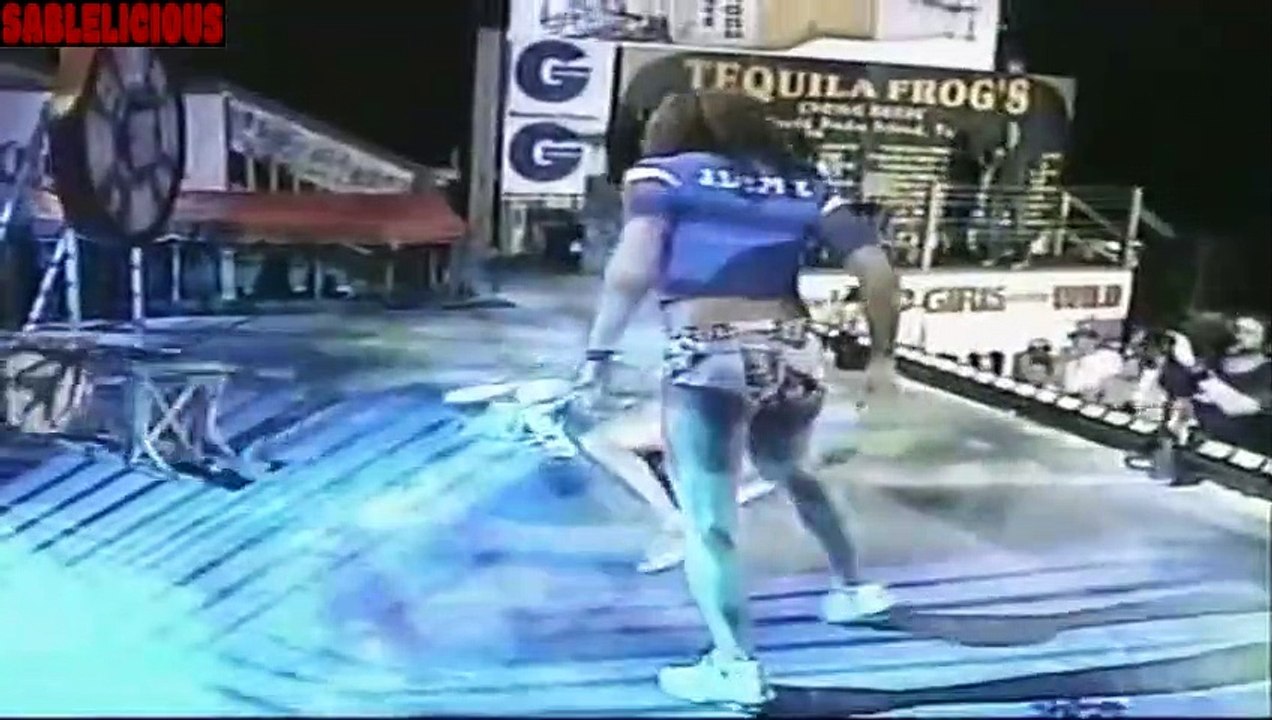 WWE Girls Gone Wild - Nidia Attacks Torrie Wilson