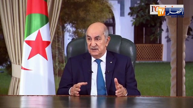 رئيس الجمهورية عبد المجيد تبون يجري مقابلة مع الصحيفة الفرنسية لوبينيون