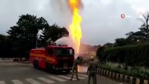 - Hindistan'da benzin istasyonunda patlama : 8 yaralı
