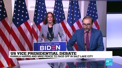 Download Video: US Vice Presidential debate: Harris and Pence to face off in Salt Lake City