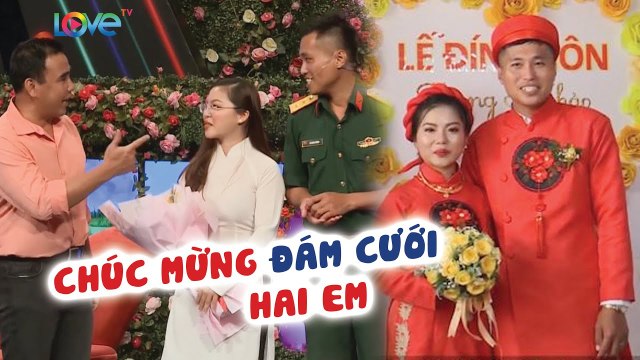 Cặp đôi BẤM NÚT BẠN MUỐN HẸN HÒ, kết hôn 2 THÁNG SAU ĐÓ làm Quyền Linh - Hồng Vân VUI SƯỚNG IBMHH