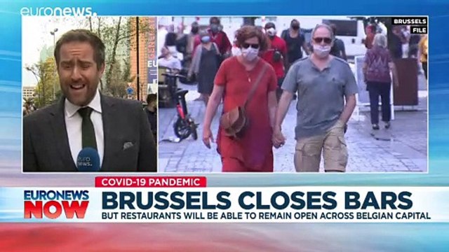 Coronavirus: Brussels orders bars and cafés to close for a month amid COVID-19 surge