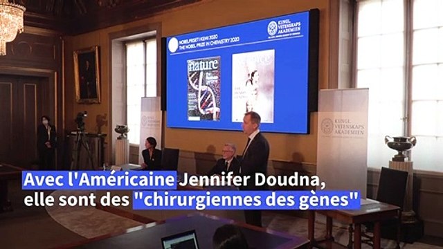 Ciseaux génétiques : le Nobel de Chimie à deux femmes dont une Française