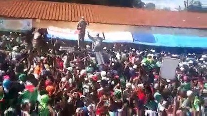 Accueil de Cellou Dalein Diallo à Kissidougou