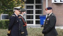 Ludivine Dedonder , la nouvelle ministre de la Défense, à la rencontre de l'état-major de l'armée