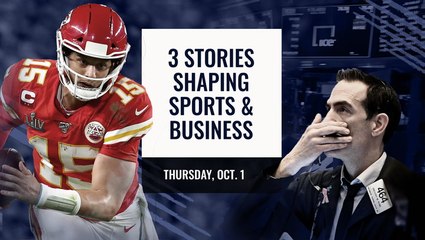 Three Stories Shaping Sports and Business - October 1st