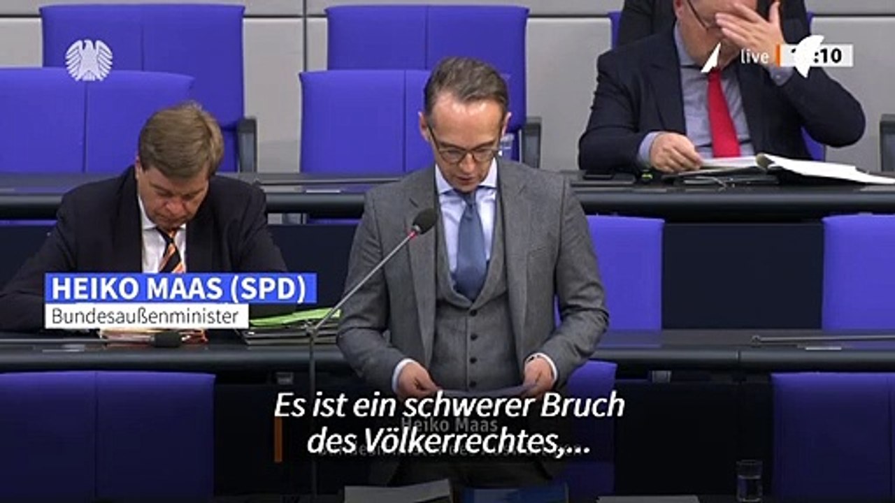 Fall Nawalny: Maas droht Russland mit Sanktionen