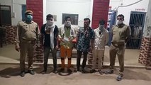 कांधला पुलिस ने जुआ खेलते चार जुआरियों को किया गिरफ्तार