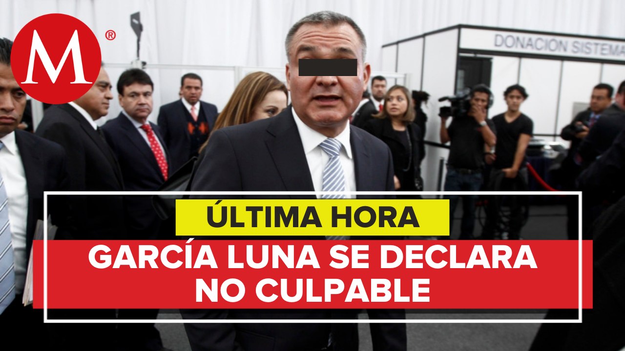 García Luna se declara inocente ante juez de EU de cinco cargos