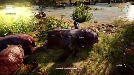 Assassins Creed Origins Smoke Over Water gameplay