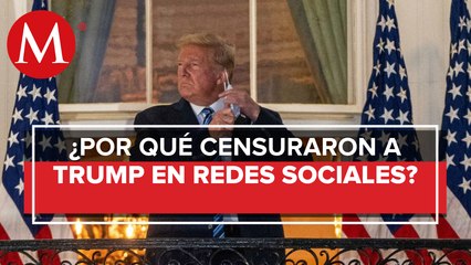 Facebook y Twitter censuran comentario de Trump en que minimiza riesgo del covid-19