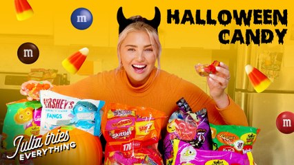 Julia Tries ALL Of The Halloween Candy