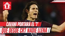 Cavani portará el '7' que desde Cristiano Ronaldo nadie logra llenar