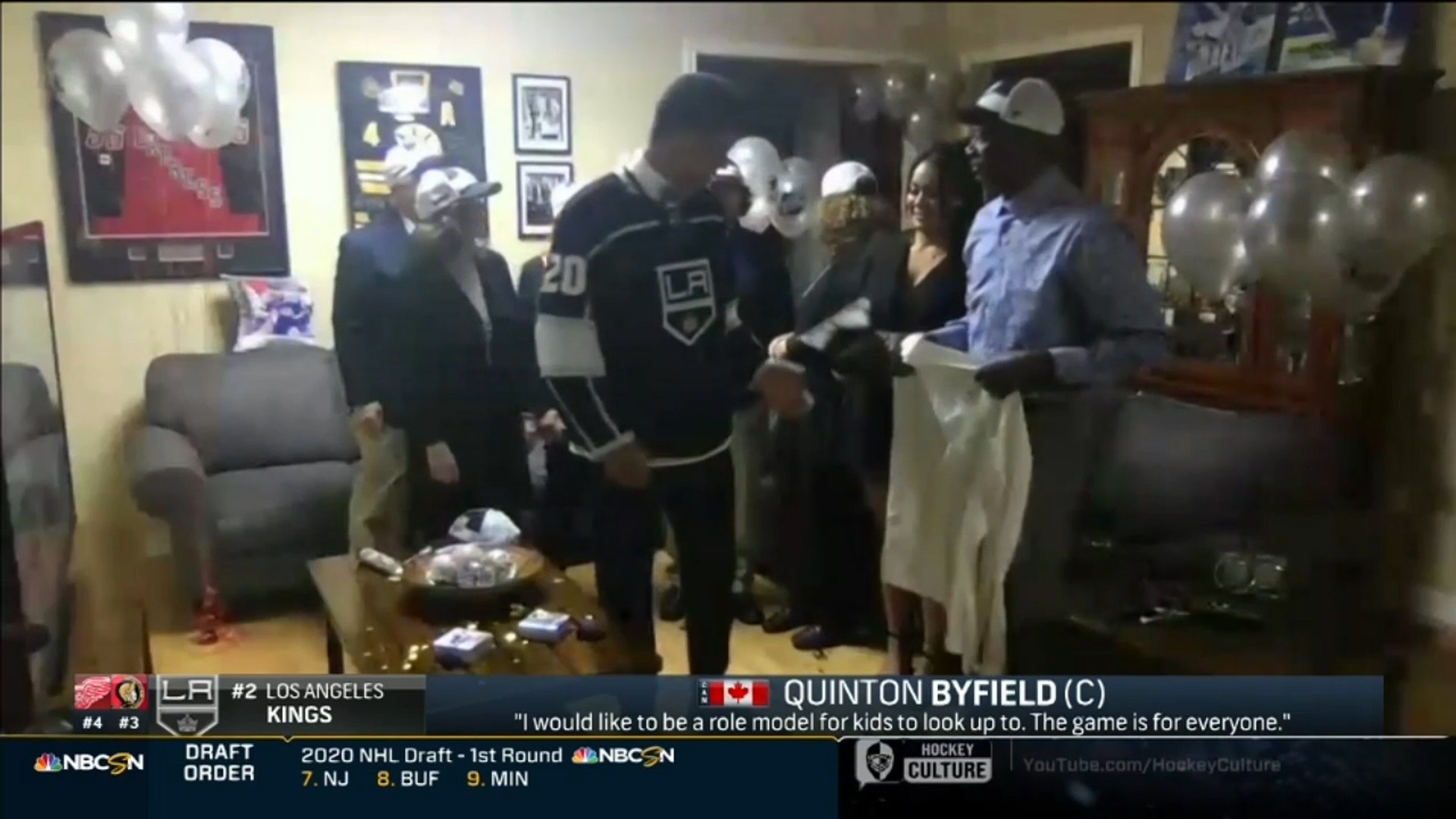 Kings Draft C Quinton Byfield No 2 Video Dailymotion