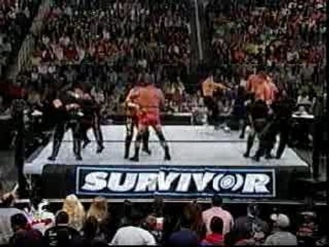 Survivor Series 2001 - WWF vs WCW vs ECW Battle Royal Match