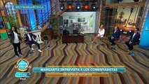 Margarita ofreció puesto de conductor en VLA a un integrante de Azteca Deportes. | Venga La Alegría