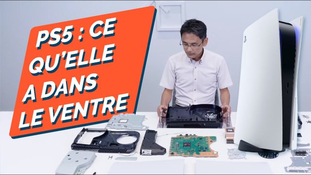 PLAYSTATION 5 : qu'est-ce qu'elle CACHE ? Présentation des COMPOSANTS de la PS5, la next-gen SONY