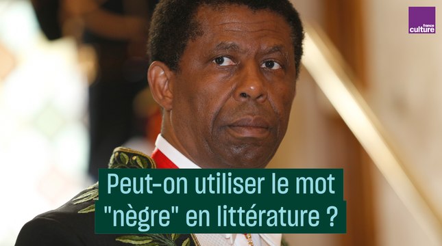 Dany Laferrière : Peut-on encore utiliser le mot nègre en littérature ?