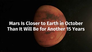 Mars Is Getting Closer