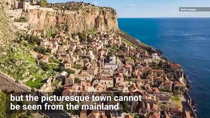 This Island’s Medieval Castle Town is Hidden Away From View