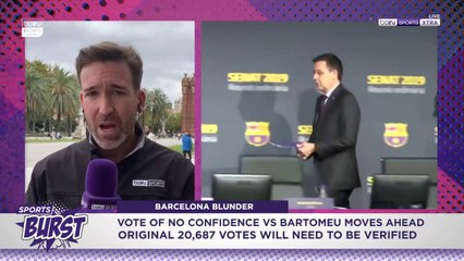 Vote of no confidence against Bartomeu moves ahead at FC Barcelona