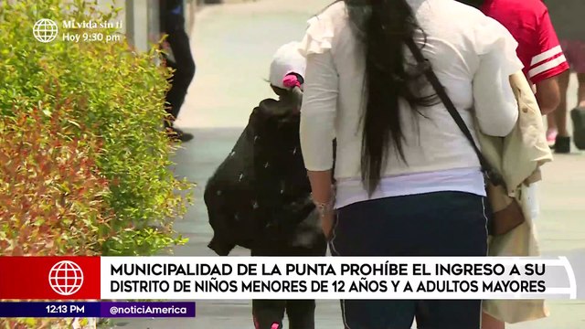 Municipalidad de La Punta prohíbe ingreso de niños menores de 12 años y adultos mayores a su distrito | Edición Mediodía (HOY)