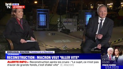 Emmanuel Macron: "Notre pays est touché par les crises, on a de plus en plus d’événements climatiques et pandémiques"