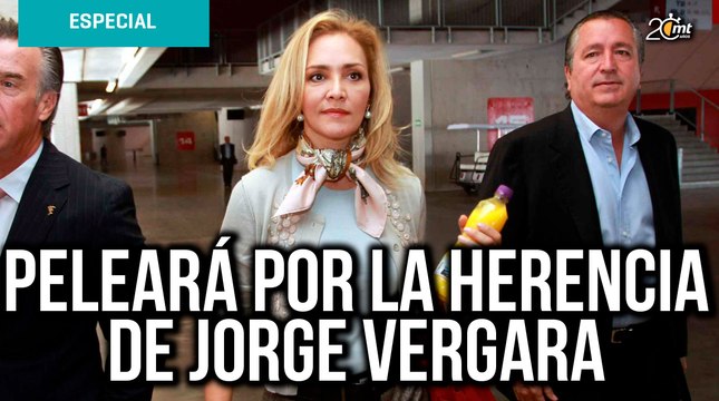 Angélica Fuentes peleará por la herencia de Jorge Vergara y adeudos