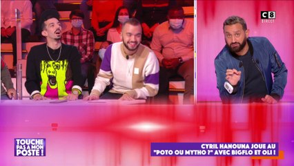 Cyril Hanouna joue au "Poto ou mytho ?" avec Bigflo et Oli