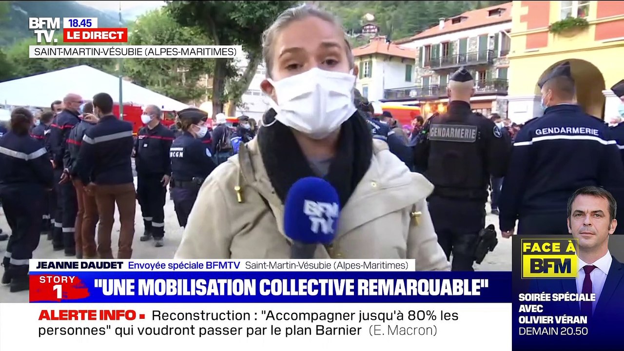 Story 4 : Crues dans les Alpes-Maritimes, Emmanuel Macron annonce la création d'un fonds "pour pouvoir reconstruire" - 07/10