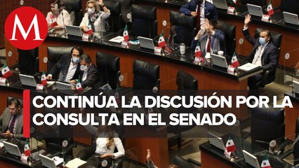Senado discutirá hoy trascendencia de consulta sobre juicio a actores políticos