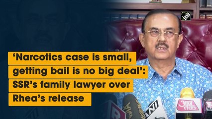 ‘Narcotics case is small, getting bail is no big deal’: Sushant Singh Rajput’s family lawyer over Rhea’s release