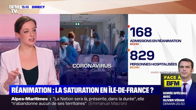 Réanimation: La saturation en Île-de-France - 07/10